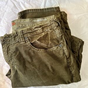 Olive Green Straight Leg pants